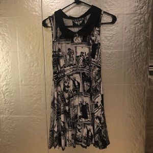 Killstar Tarot Arcana Skater Dress Small